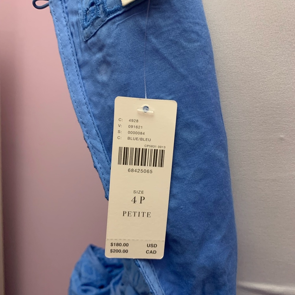Maeve Eyelet Wrap Midi dress by Anthropologie 4P - Picture 13 of 16